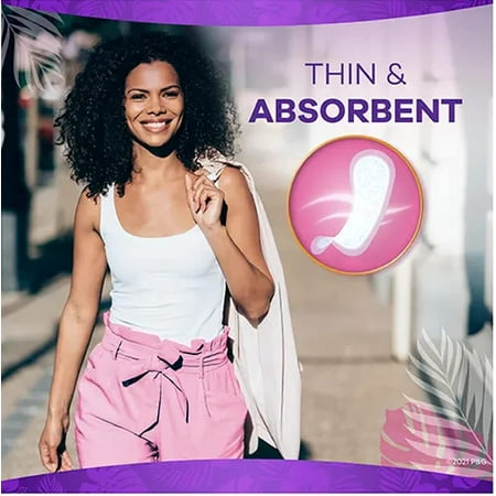 Always Thin No Feel Protection Daily Liners Regular Absorbency Scented, 20 Count