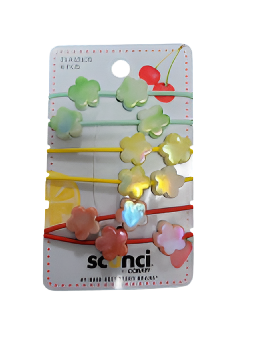 Scunci by Conair Elastics 6 PCS