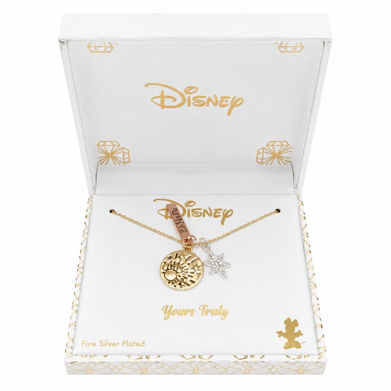 Disney Yours Truly Fine Silver Plated Jewelry