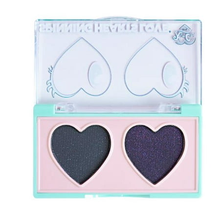 Kimchi Chic Spinning Hearts Eyeshadow Duo, Midnight Drama *Packaging May Vary*