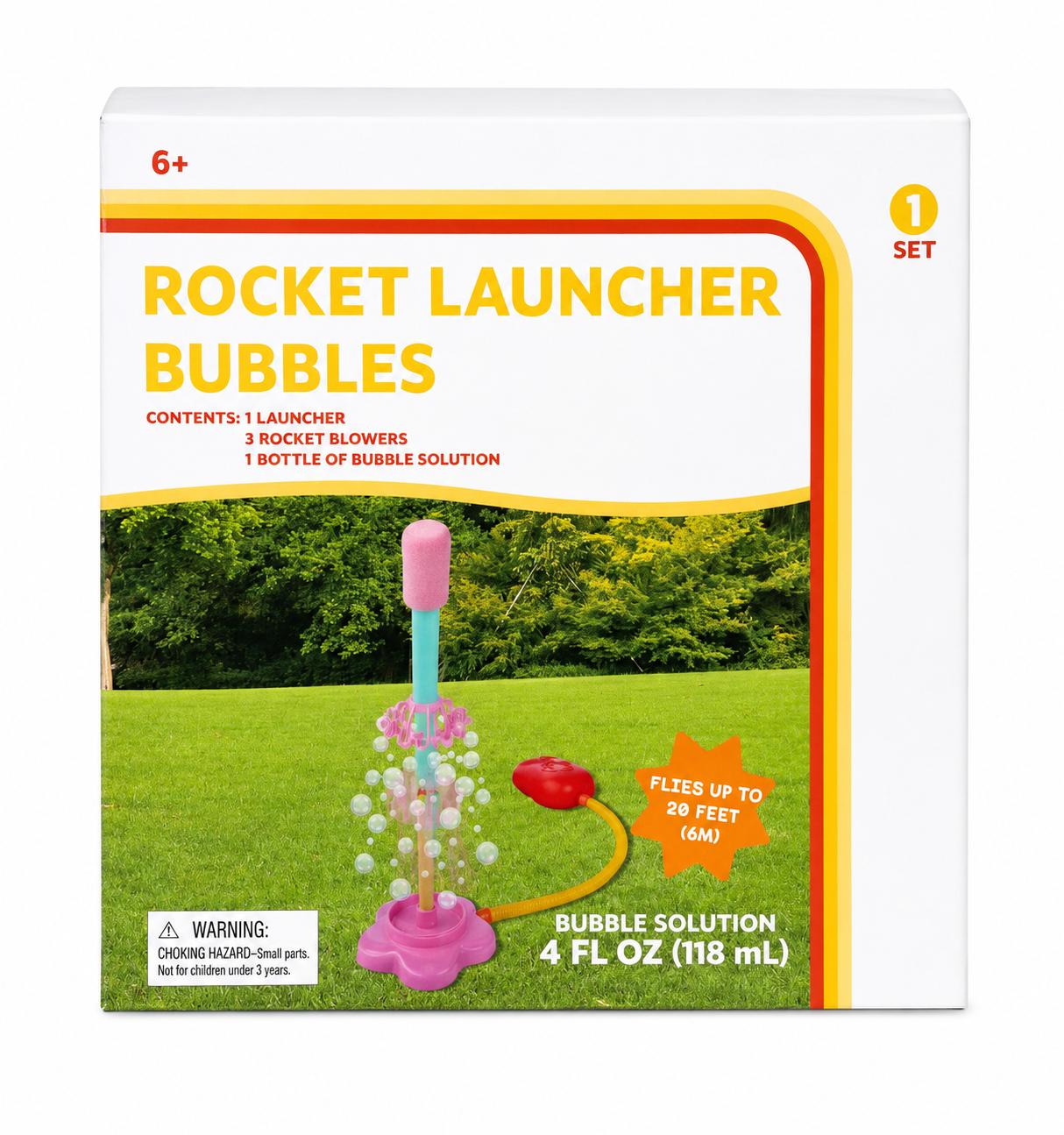 Rocket Launcher Bubbles Set