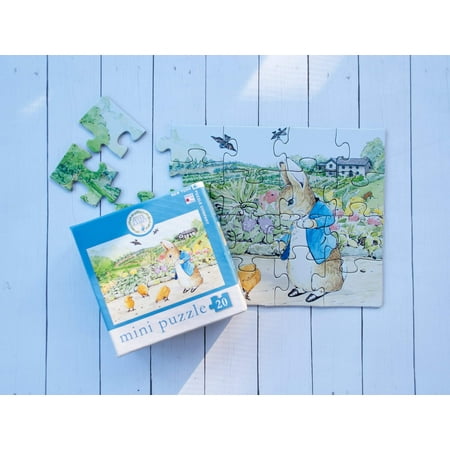 New York Puzzle Company Spring Chicks Mini 20 Piece Mini Puzzle