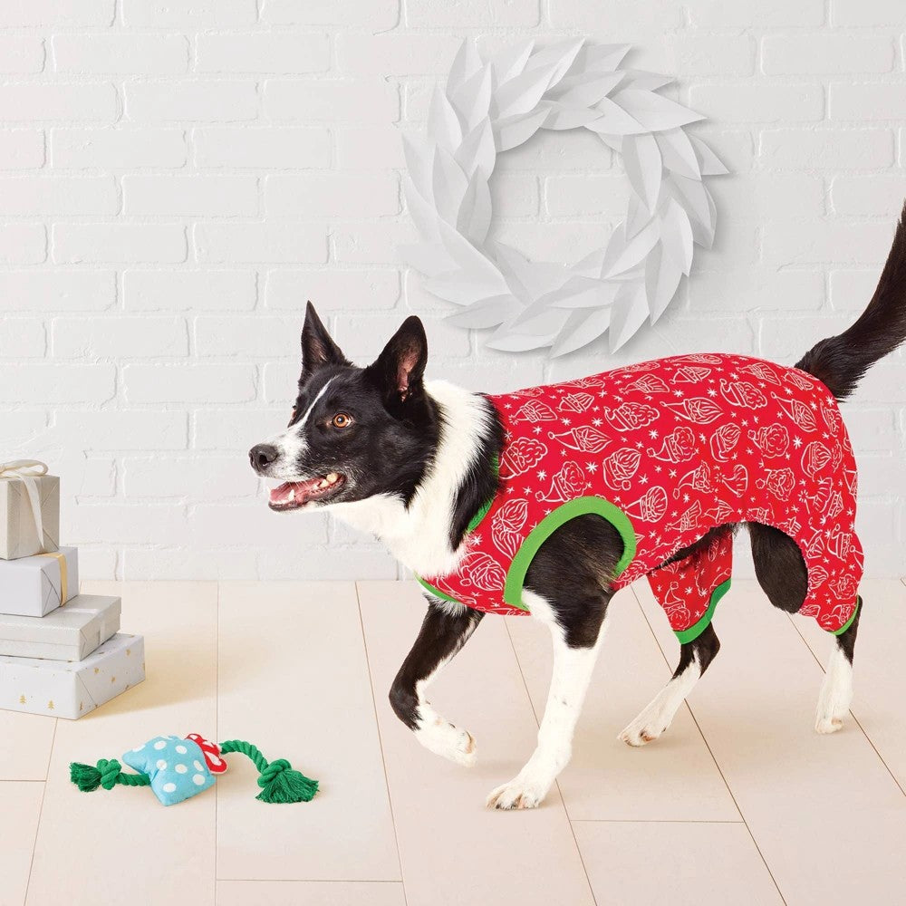 Santa Dog Pajama - Wondershop - M