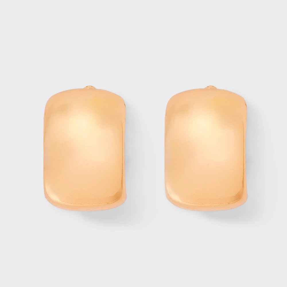 Irregular Arc Hoop Earrings