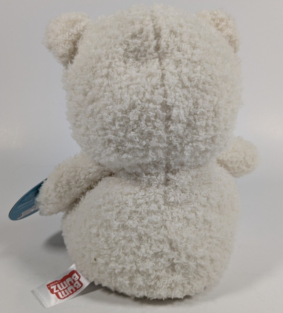 Jazwares Bum Bumz by Russ Bertie the White Polar Bear 7.5 Inch Plush Ski Lodge Bumz