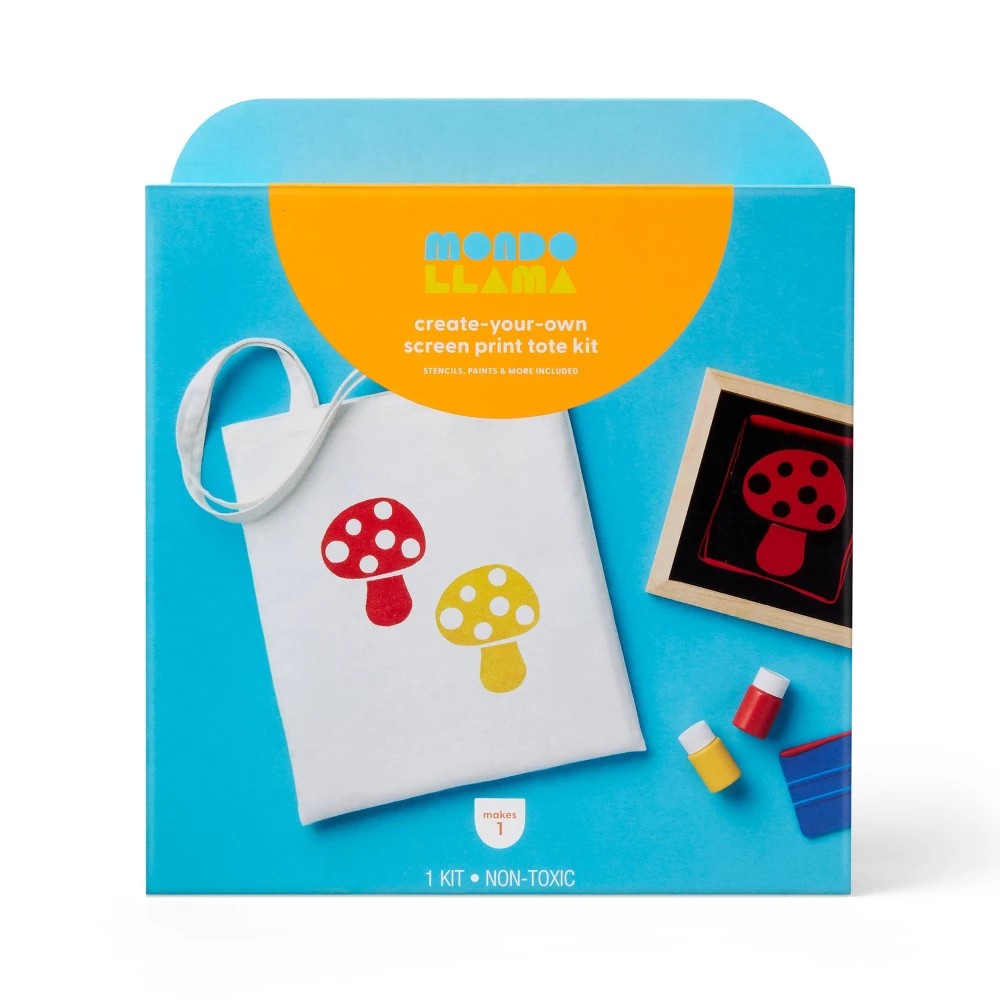 Screen Print Tote Bag Craft Kit - Mondo Llama