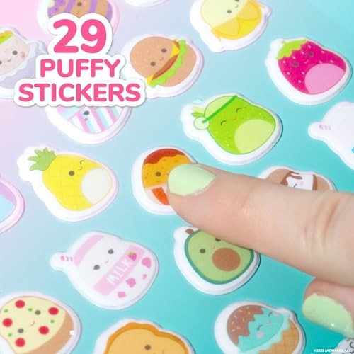 Squishmallows Original Squishy Stickers, Sticker Book, Stickers for Kids, Scrapbook Stickers, Stickers for Journaling, Laptop Stickers, Journal Sticke