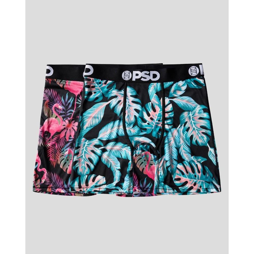 PSD Men's Jungle Vibes 2-Pack Boxer Brief, Multi, XXL
