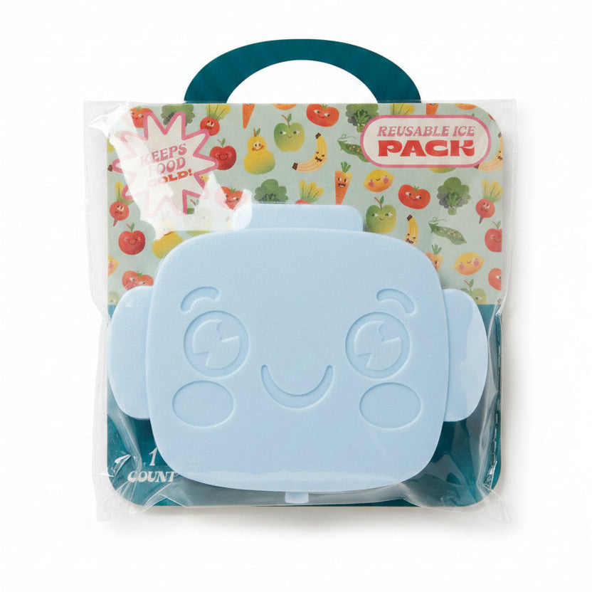 Reusable Ice Packs - Blue Robot