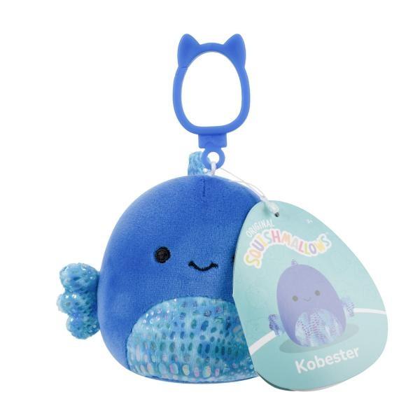 Squishmallows 3.5in Clip Kobester Betta Fish