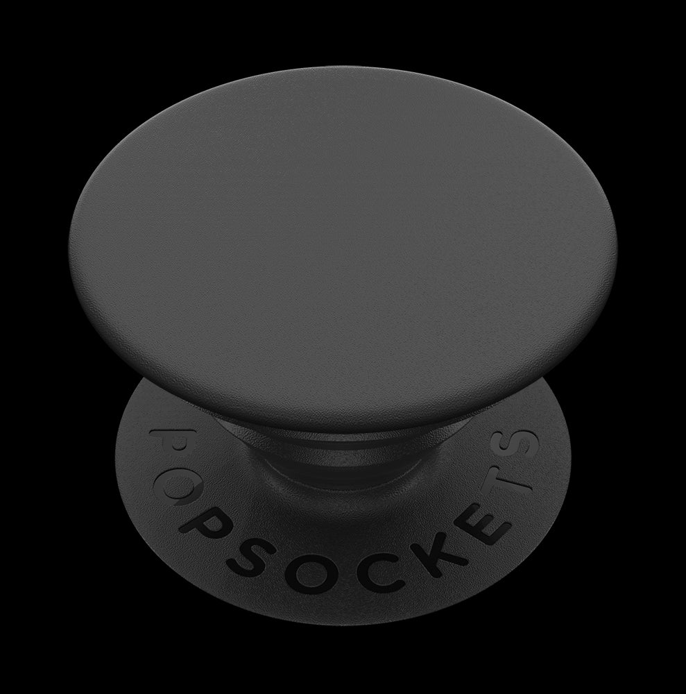 Popsockets Black Cell Phone Grip For All Mobile Devices