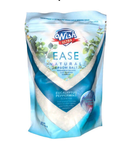 Wish Natural Epsom Salt Eucalyptus Peppermint Scented 16oz