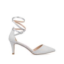 Women's 9 Luela Stiletto Heels Silver Glitter *Damaged Box*