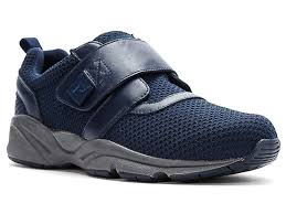 Men's 11.5 Propet Stability X Strap Sneakers Navy *Damaged Box*
