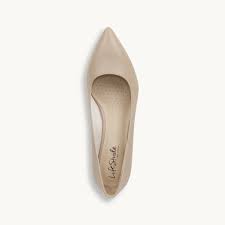 Women's 7.5 M Minx Pump Tender Taupe Faux Leather *Damaged Box*