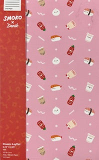 Denik x Smoko Sushi Classic Layflat Journal 144 Pages