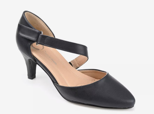 Women's 7 M Journee Collection Tillis D'Orsay Pumps - Blue/Navy *Damaged Box*