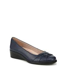 Women's 11W - LifeStride Incredible 2 Slip-on Shoes - Lux Navy *Damaged Box Missing Lid*