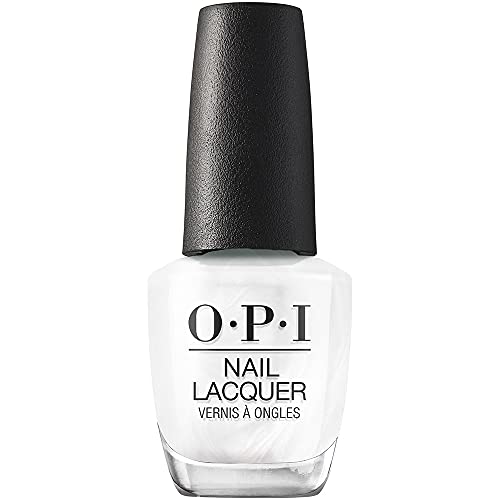 OPI Nail Lacquer, Snow Day in LA, Glitter Nail Polish, Holiday'21 Celebration Collection, 0.5 fl. oz.