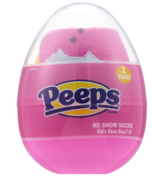 Kids' 7-10 - Peeps No-Show Socks *Colors Chosen at Random*