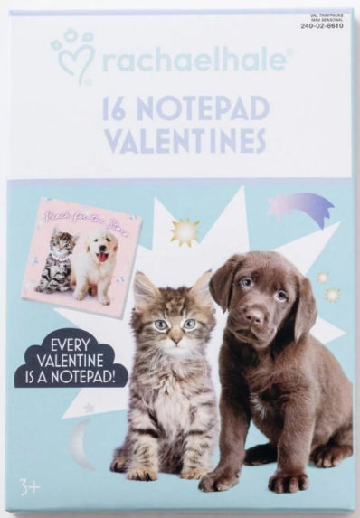 Paper Magic 16ct Notepad Valentine's Rachael Hale