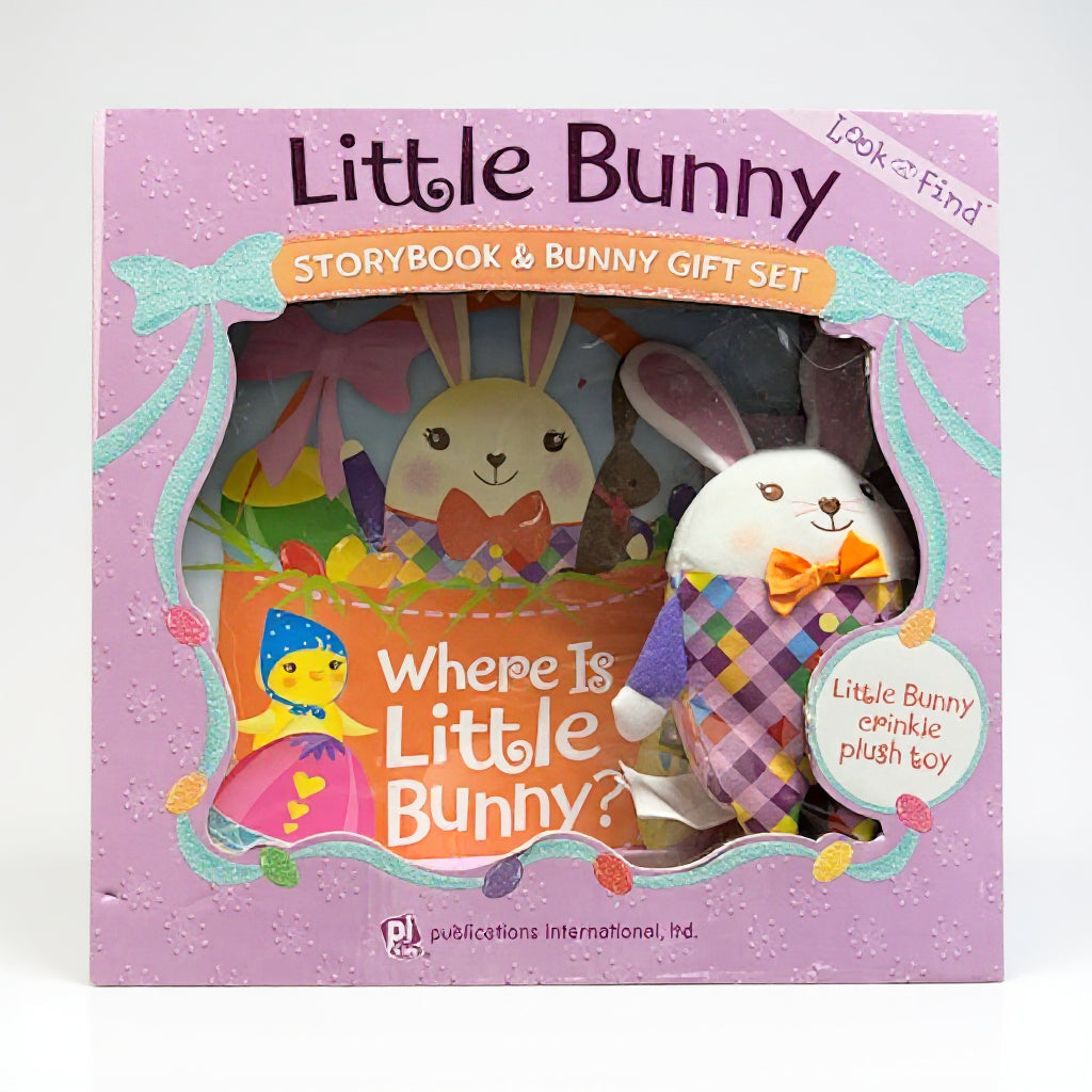 Little Bunny Storybook and Bunny Boxed Gift Set *Damaged Box*