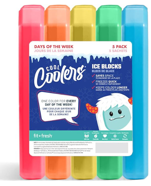 Cool Coolers Ice Blocks Days of the Week
