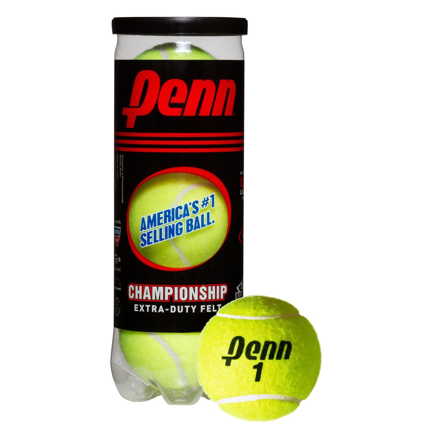 Penn Championship XD Tennis Balls 1 Can/3-Pack