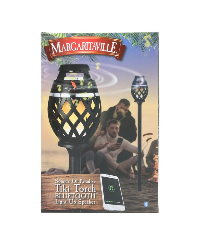 Margaritaville Tiki Torch Speaker - Black