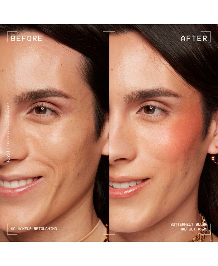 NYX Professional Makeup Buttermelt Blush - Had Butta Vivid Orange