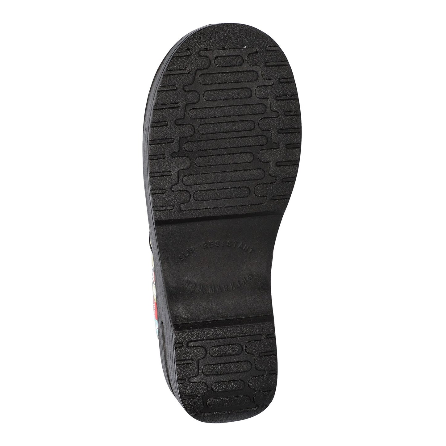 Women's 12 Easy Works by Easy Street Lyndee Work Clogs - Black *Damaged Box Missing Lid*