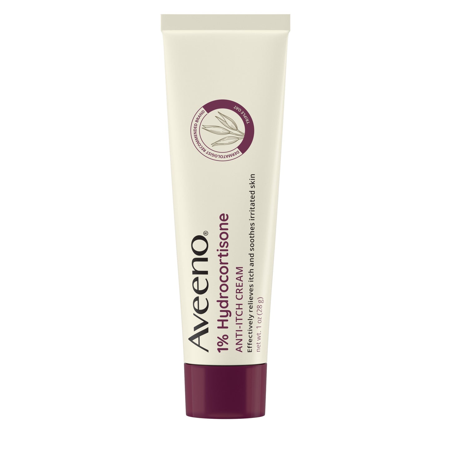 Aveeno 1% Hydrocortisone Anti-Itch Cream, 1 OZ *Exp 4/27*