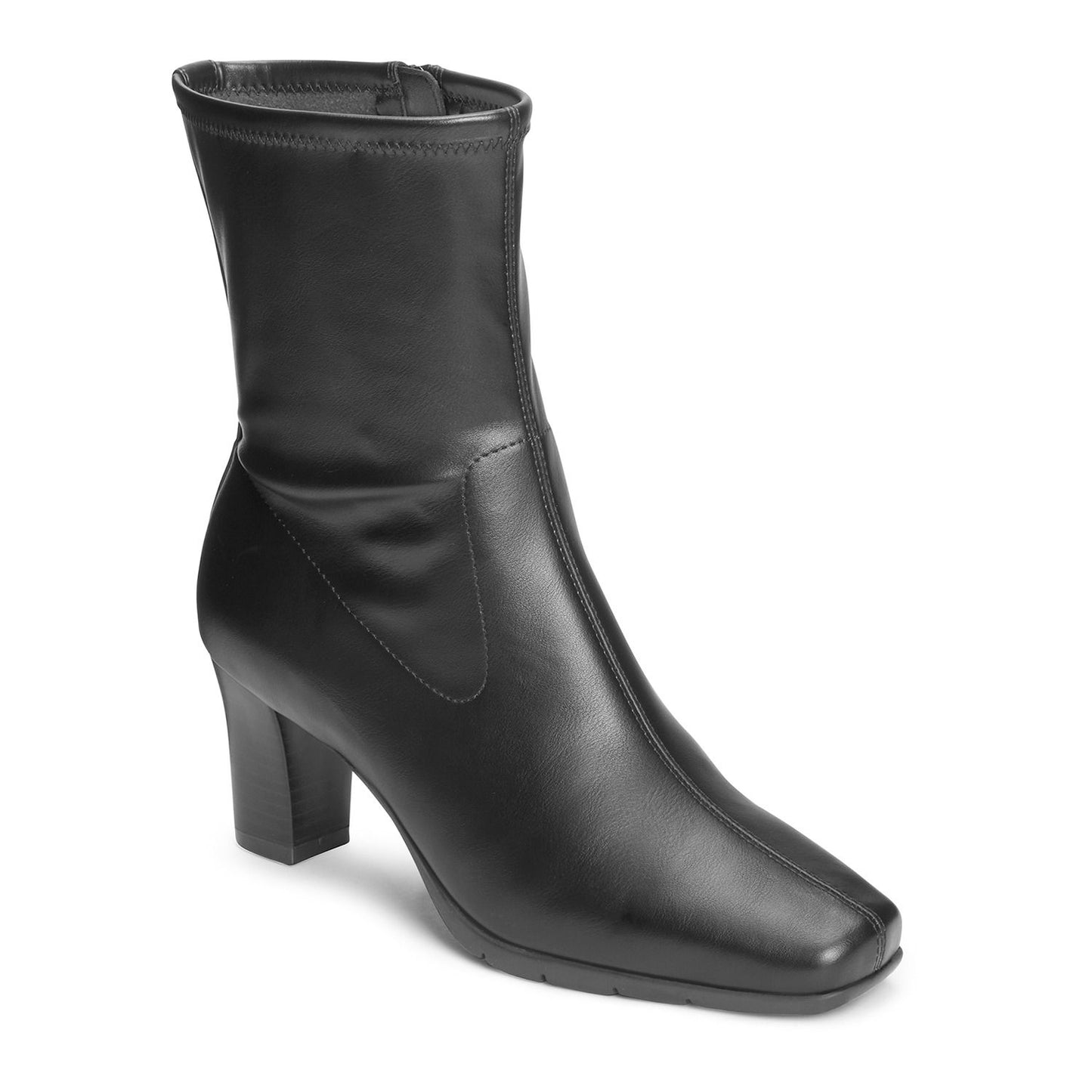 Women's 6M - Aerosoles Cinnamon Ankle Boots - Black