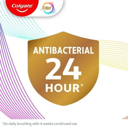 Colgate Total Active Prevention Whitening and Charcoal Toothpaste, Mint, 5.1 oz *Damaged Packaging*