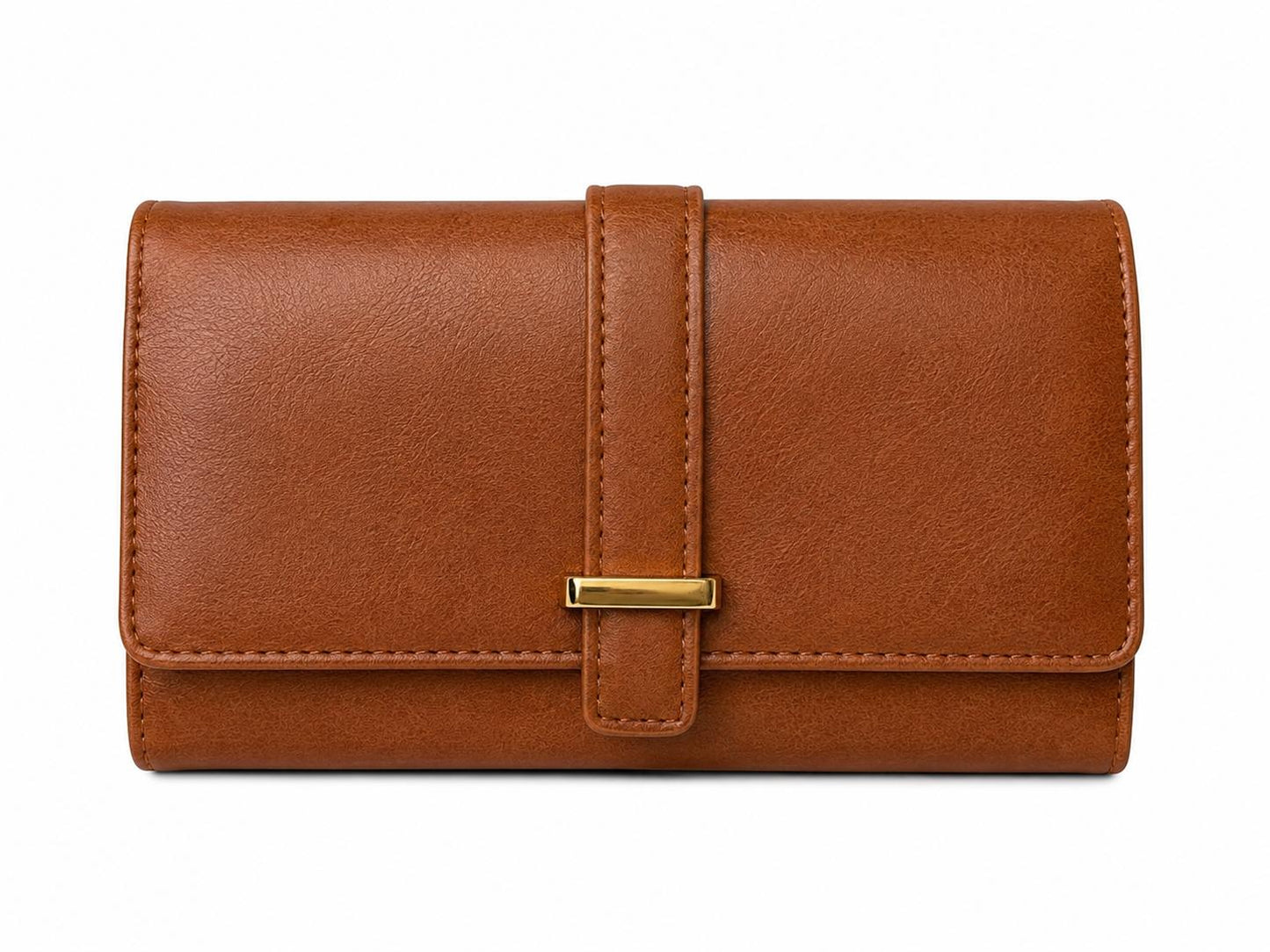 Mundi Cares RFID Brown Trifold Wallet