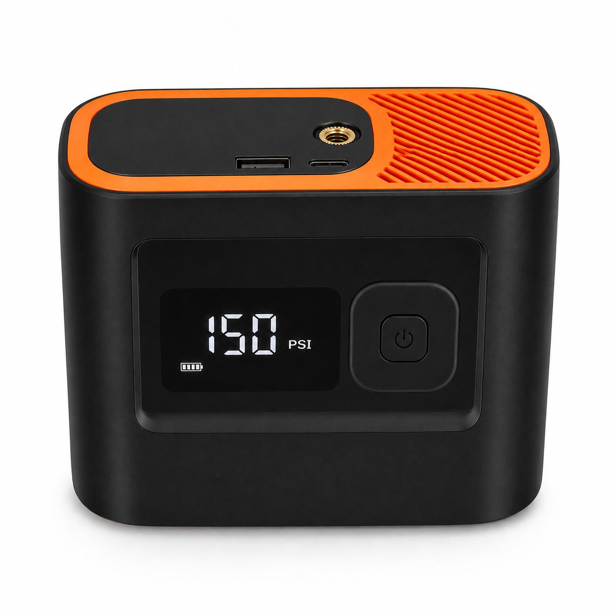 150 PSI Travel Tire Inflator Air Compressor