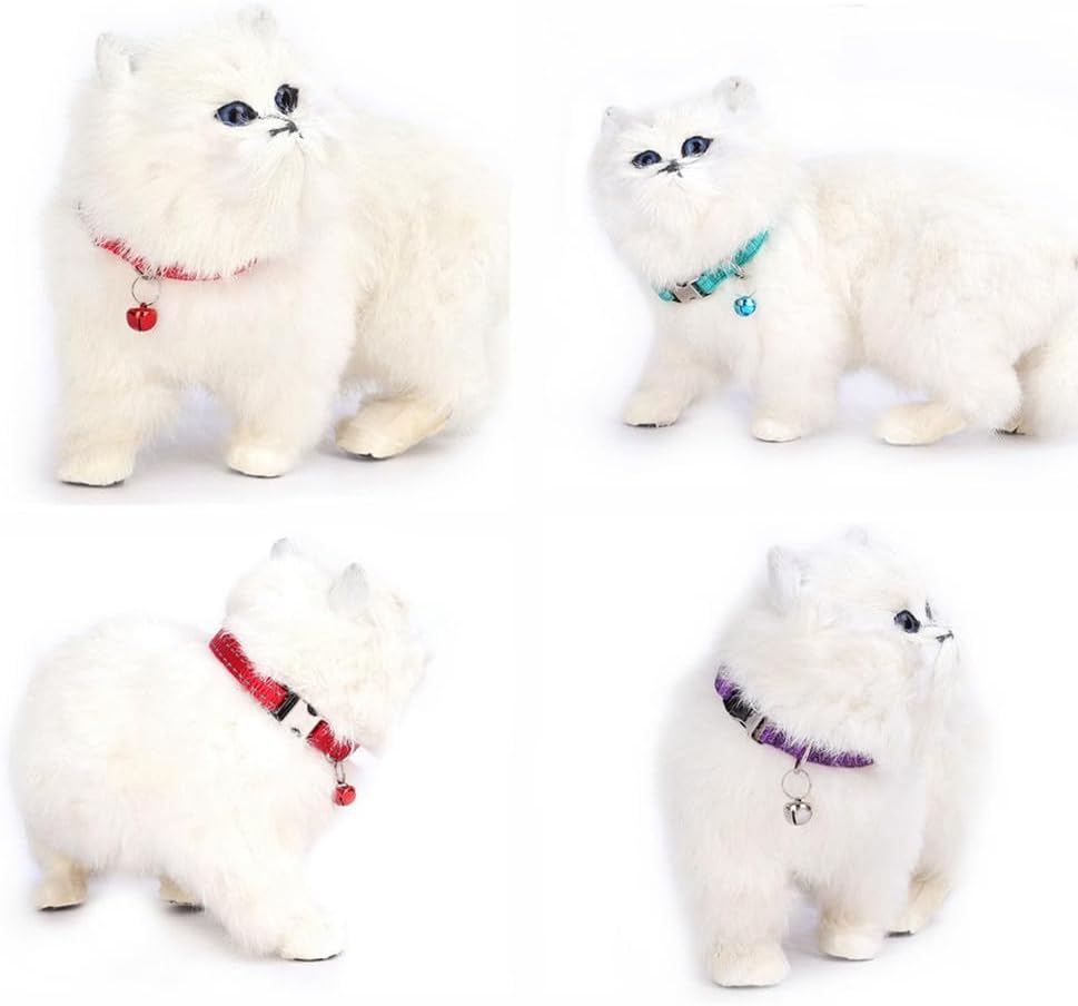 Green Extra Small Dog Collar with Bell Cat Collar with Bells Reflective Kitten Pet Puppy Collars Girl Female Boy Nylon Metal Buckle Puppia XSmall X-Small Extra Small Dog Collar XS