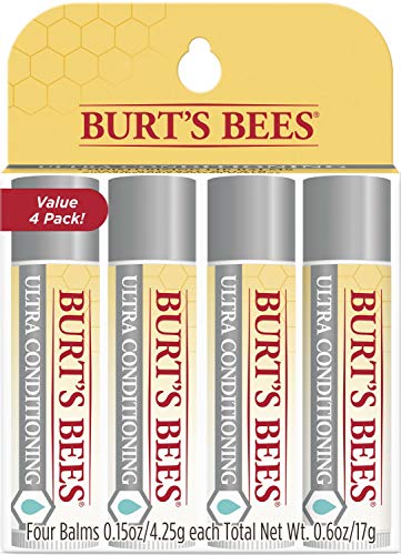 Burt's Bees Ultra Conditioning Lip Balm 4 Pack