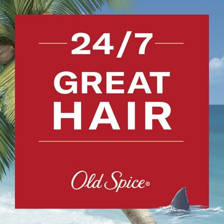 Old Spice Fiji Hair Styling Pomade for Men, Loose Hold, Low Shine, 2.22 oz