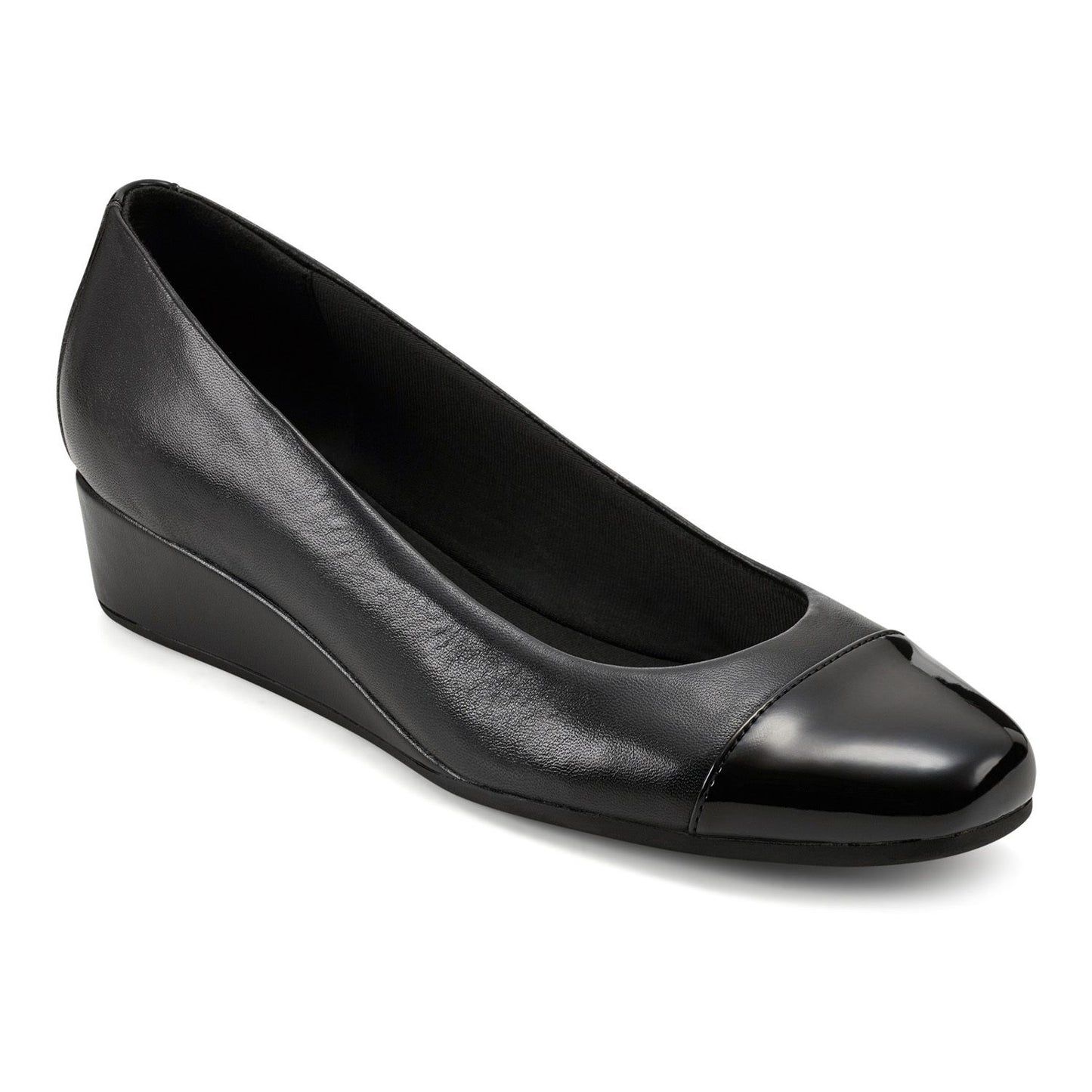 Women's 7.5 M Easy Spirit Gracey Low Wedge Dress Pumps
