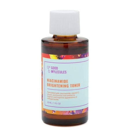 Good Molecules Niacinamide Brightening Toner - Facial Toner with Niacinamide, Vitamin C, and Arbutin - Skincare for Face for Tone and Enlarged Pores *Damaged Box*