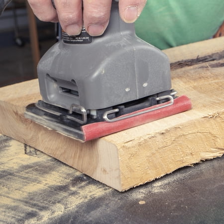 Gator 1/4 Inch 120 Grit Red Resin Sandpaper, 6 Pack