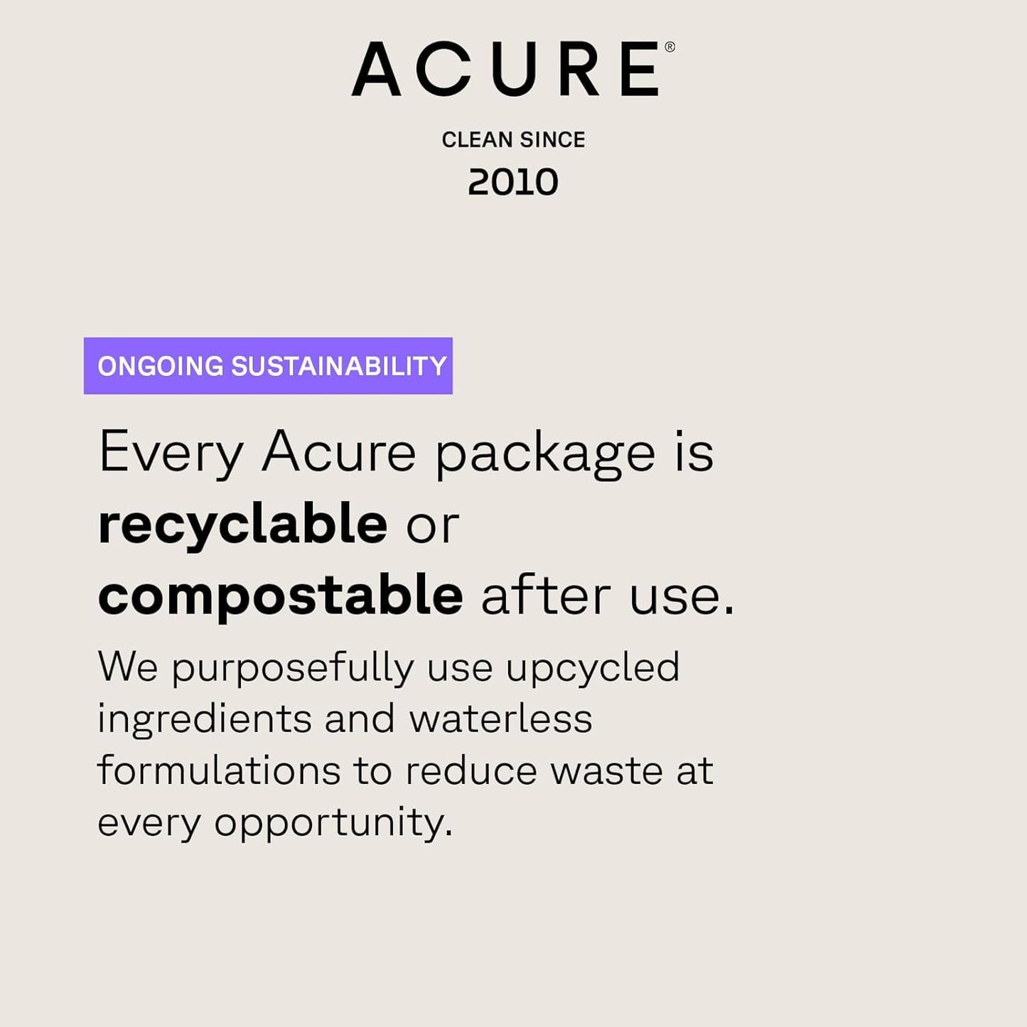 Acure Dry Shampoo - Mini Powder Dry Shampoo 1.7 oz Travel Size