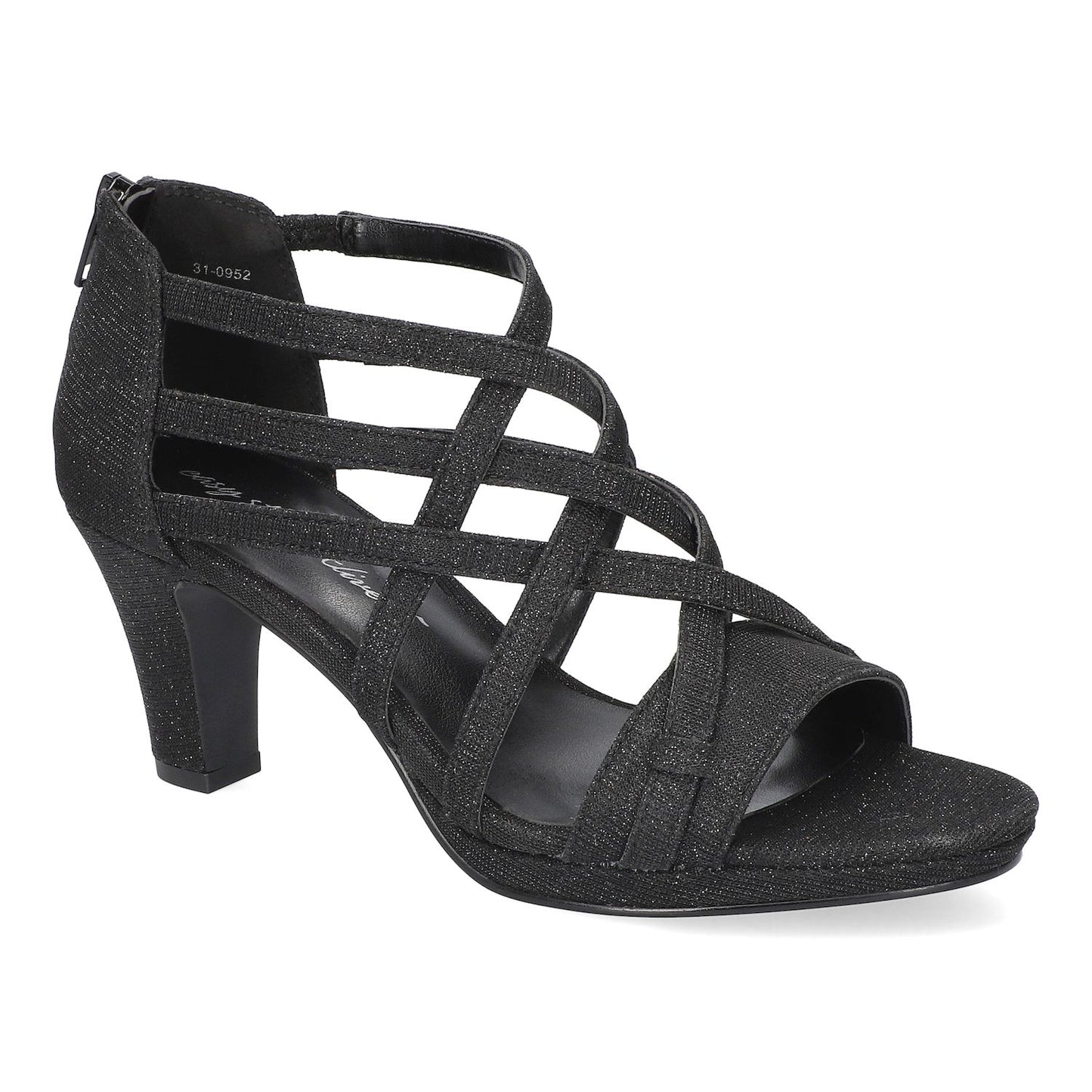 9 Women's Easy Street Bee Platform Sandals