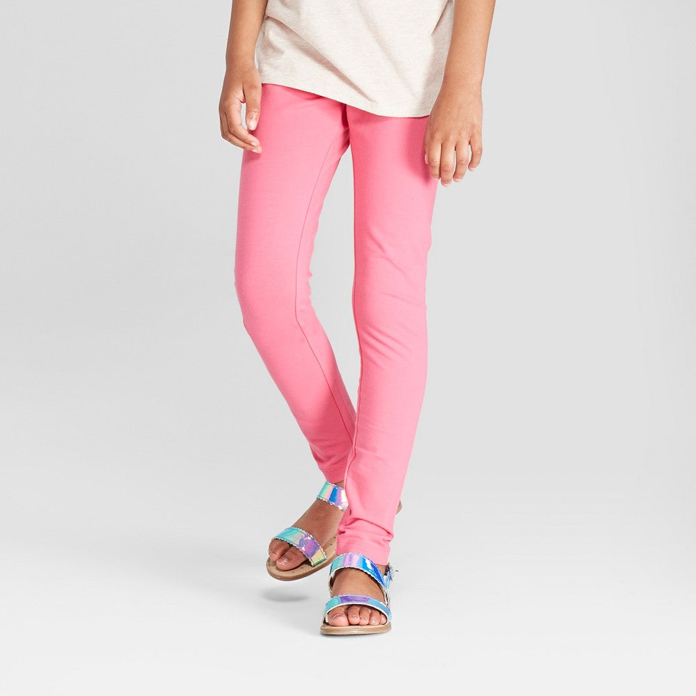 Girls' L - Leggings Pants - Cat & Jack Pink