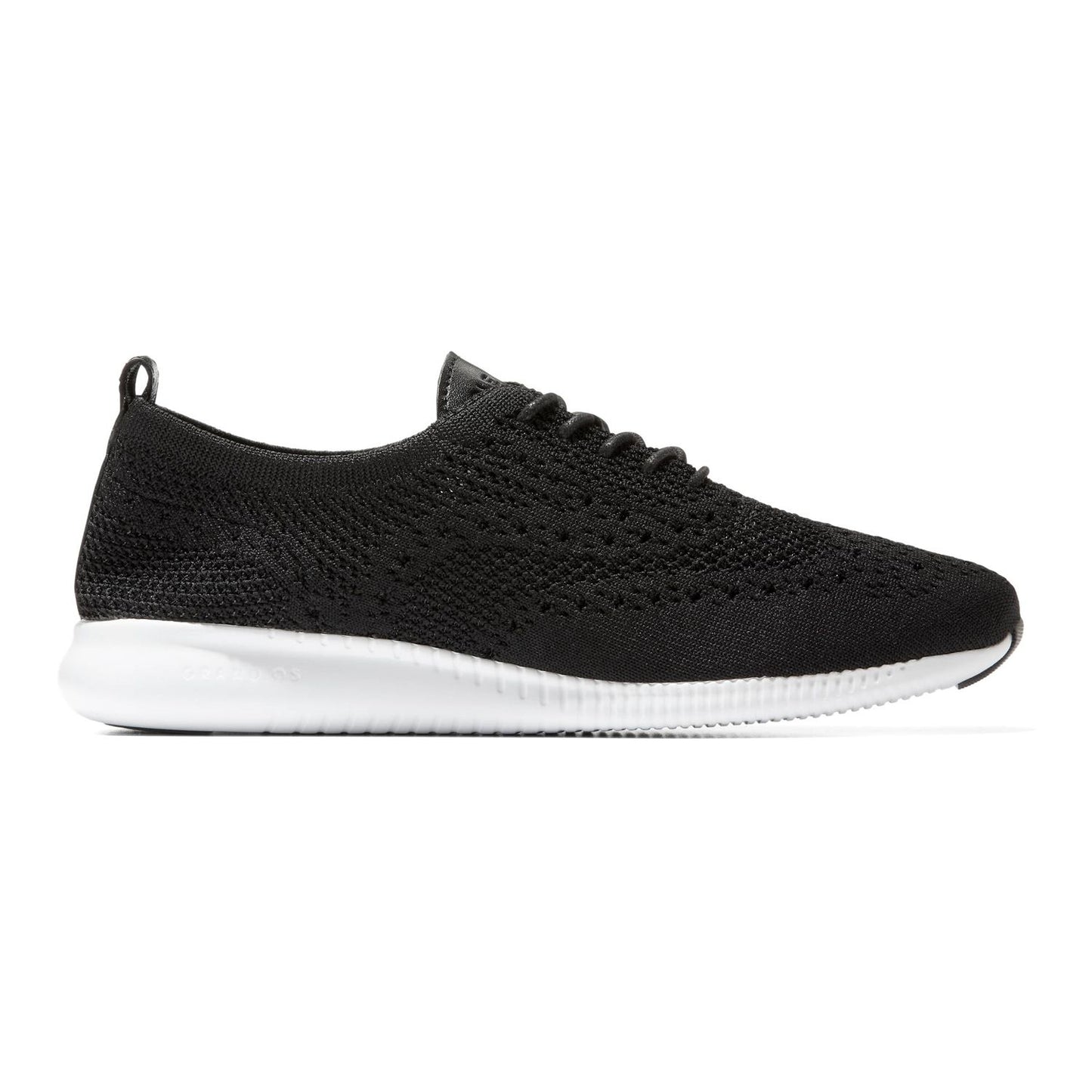 Women's 8 Cole Haan 2.ZeroGrand Stitchlite Wingtip Oxford Shoes Black & White
