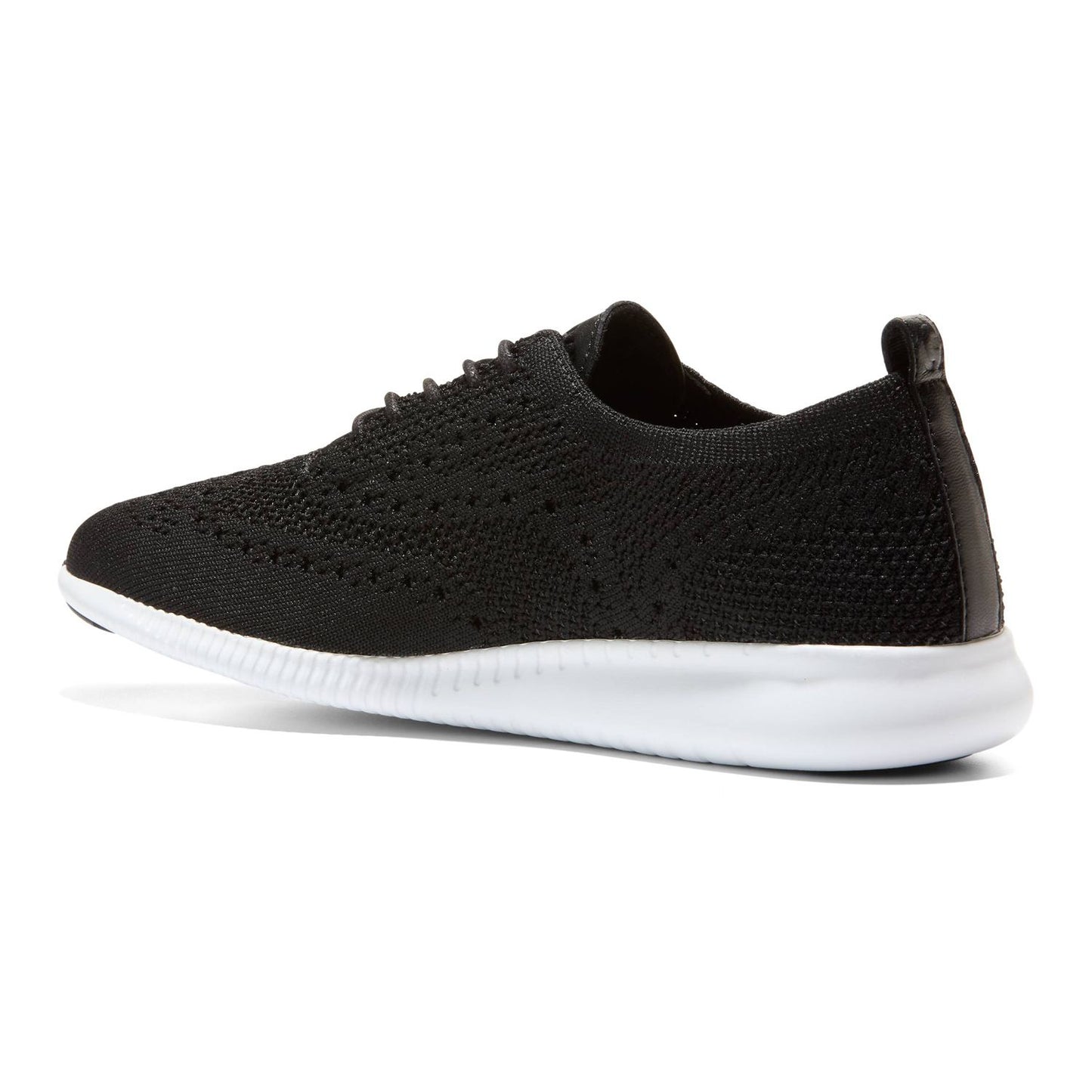 Women's 8 Cole Haan 2.ZeroGrand Stitchlite Wingtip Oxford Shoes Black & White