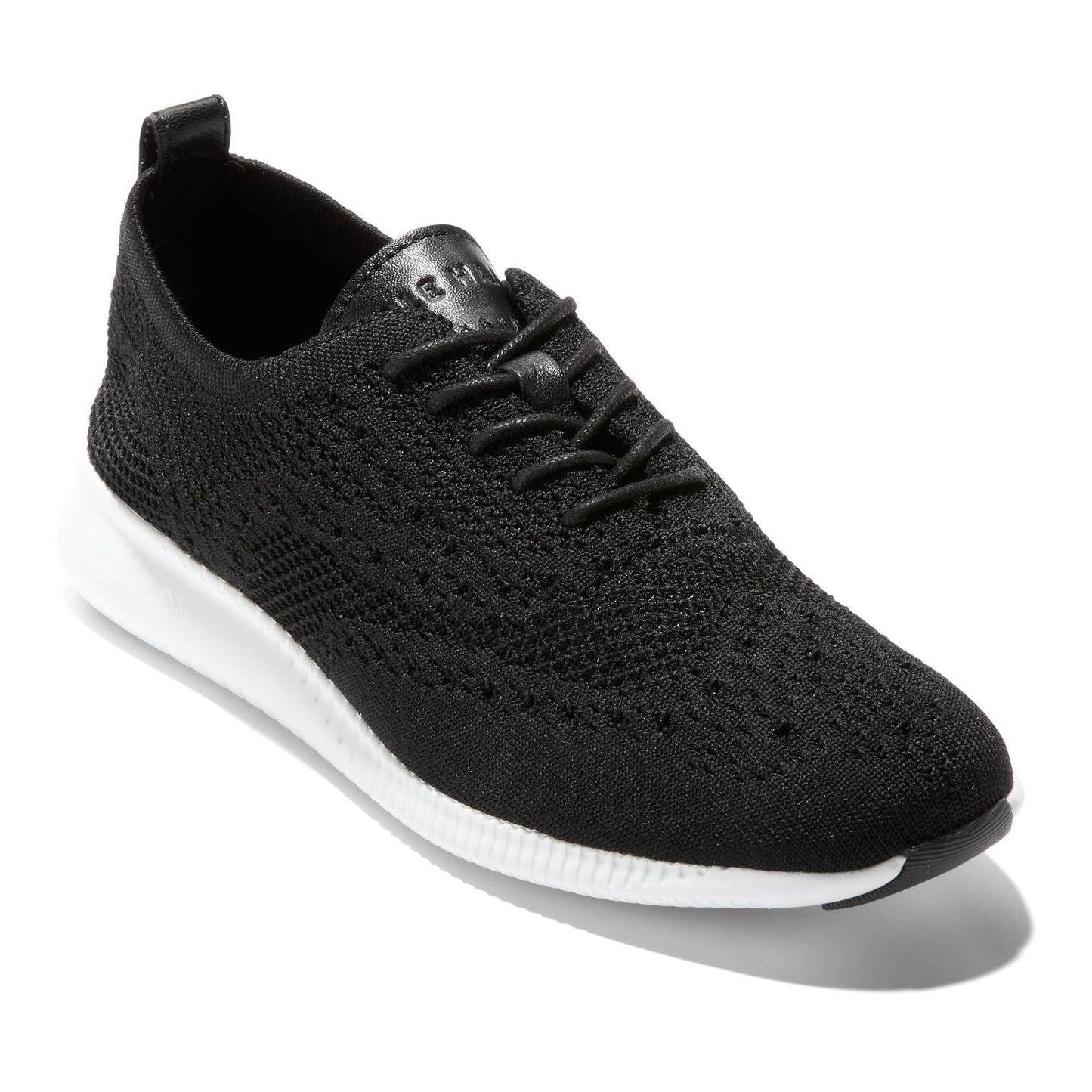 Women's 8 Cole Haan 2.ZeroGrand Stitchlite Wingtip Oxford Shoes Black & White