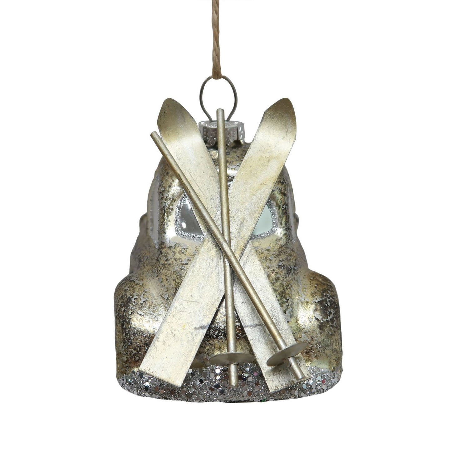 Car With Ski Set Christmas Ornament St. Nicholas Square