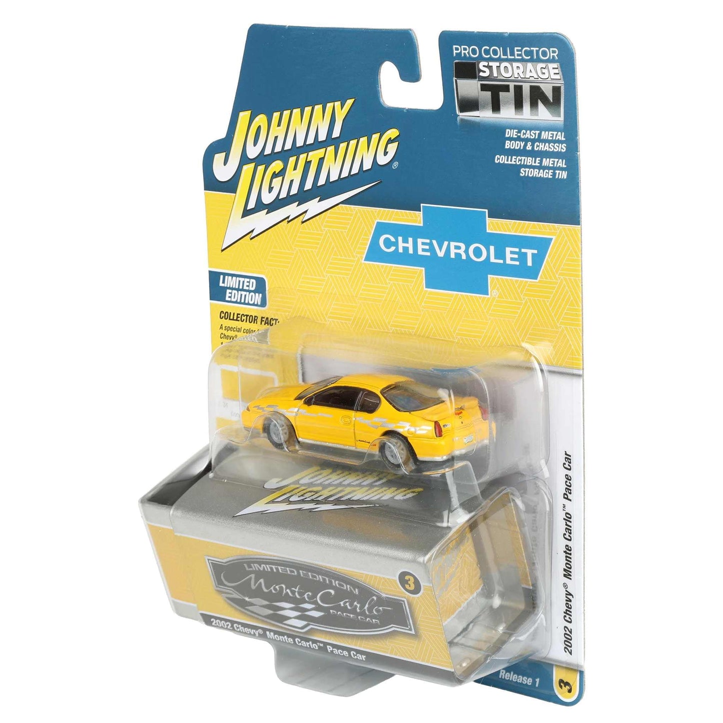 2002 Chevy Monte Carlo Pace Edition Diecast with Collector Tin